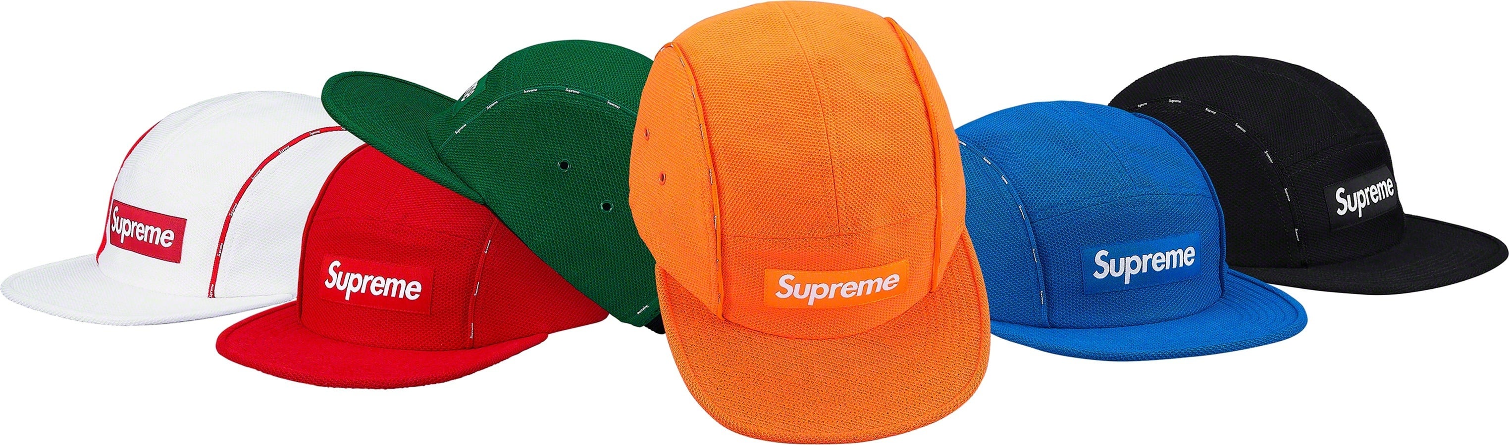 Pique Piping Camp Cap